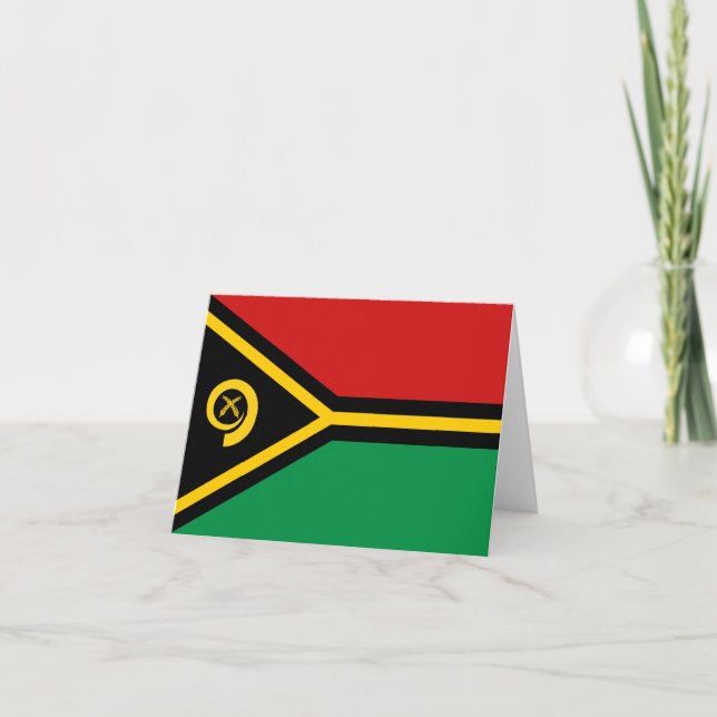 Carte de Vanuatu (Devant)