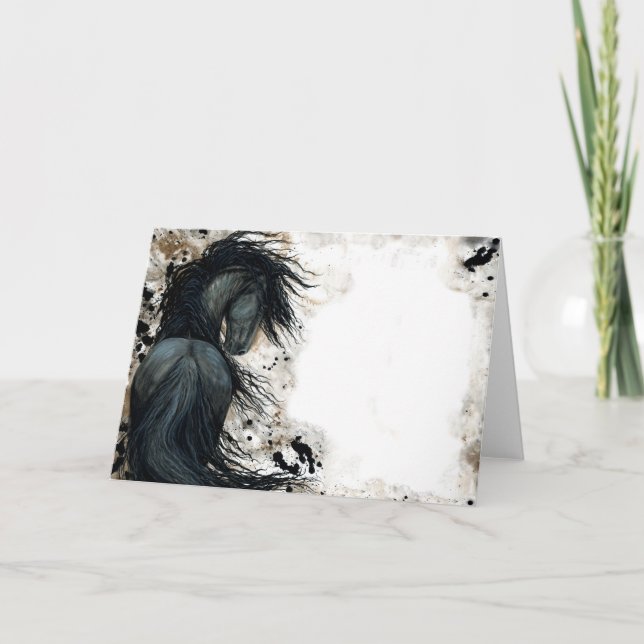 Carte de vélo Cheval personnalisée DreamWalker (Devant)