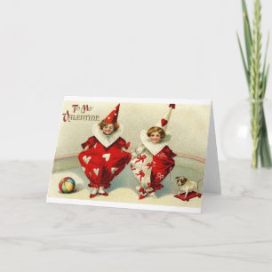 Carte de Victorian Harlequin