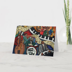 Carte de ville de jazz