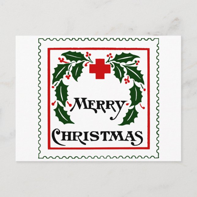 CARTE DE VINTAGE DE NOËL (Devant)