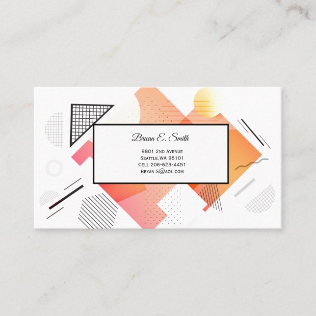 Carte de visite (Devant)