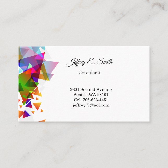 Carte de visite (Devant)