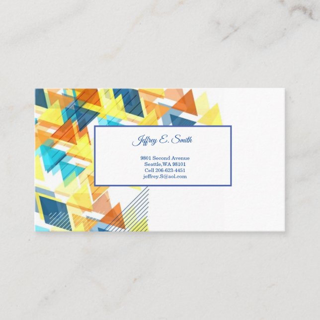 Carte de visite (Devant)