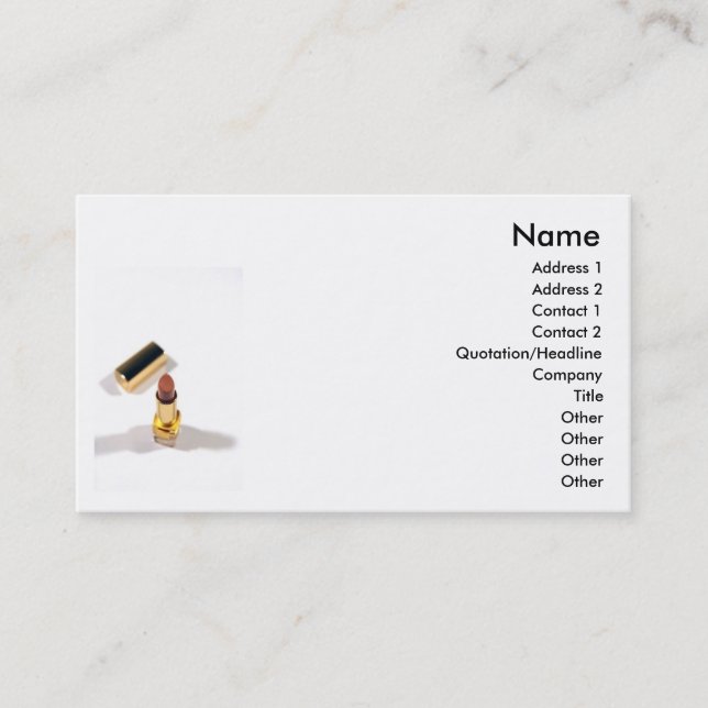 Carte de visite (Devant)