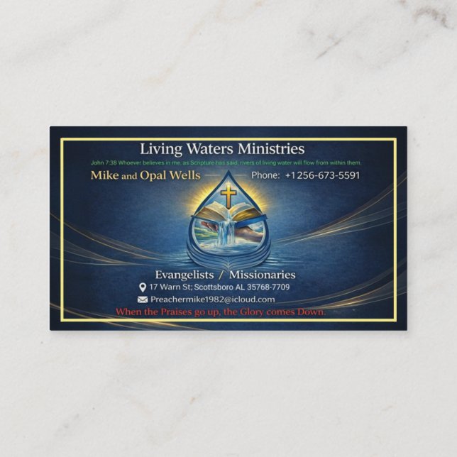 Carte de visite (Dos)