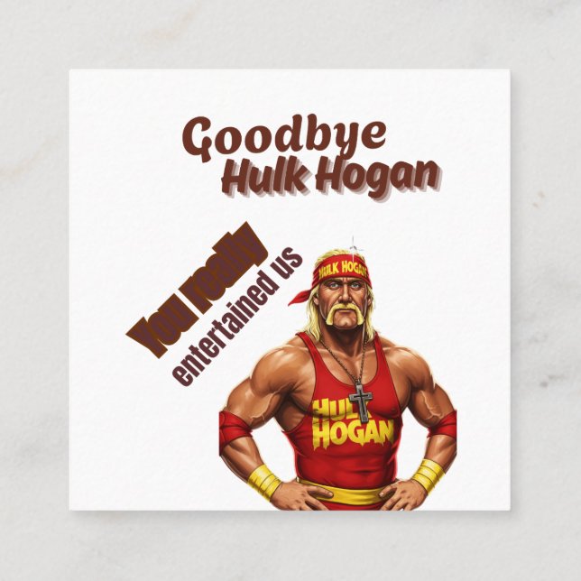 Carte de visite (Dos)