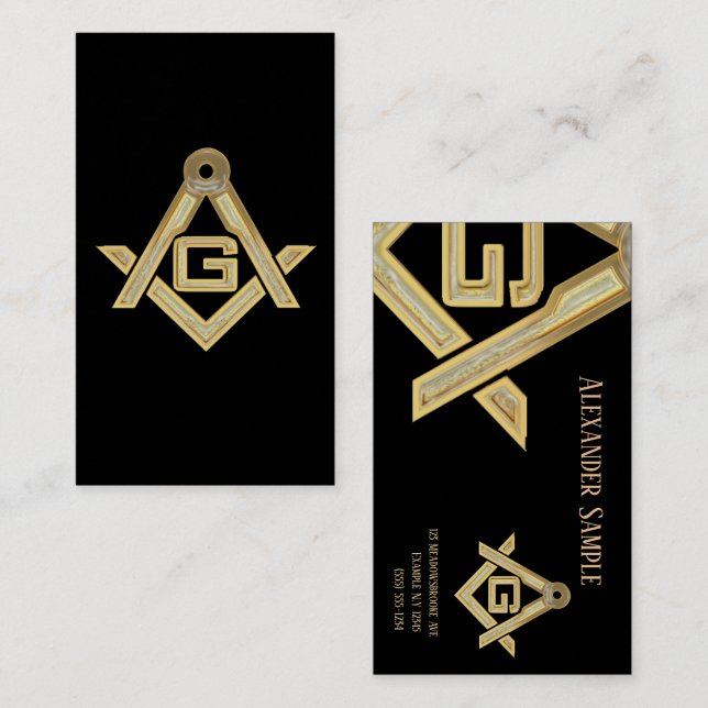 Carte de visite (Devant / Derrière)