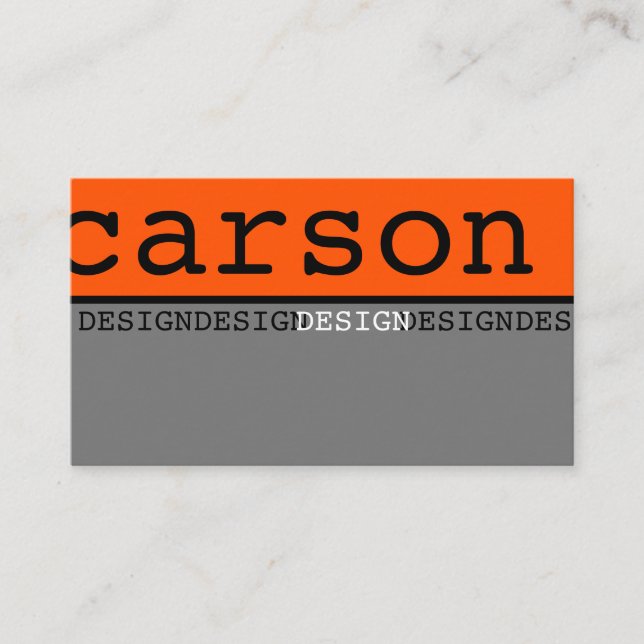 Carte de visite (Devant)