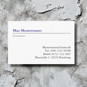 Carte de visite