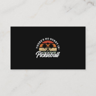 Carte De Visite 114.Il N'Y A Pas De Désolation Dans Pickleball