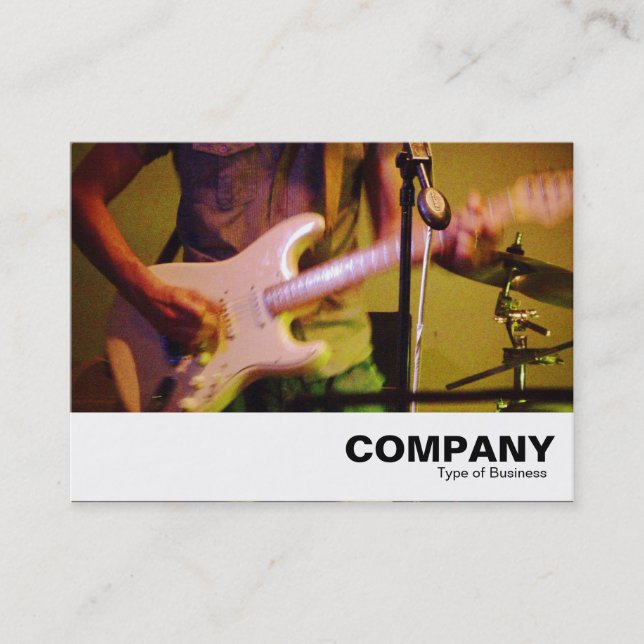 Carte De Visite 12 barres bleues (Devant)