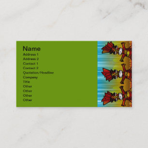 Carte De Visite 1312743176_Vector_Clipart hommes Hawaiian Tiki