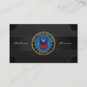 Carte De Visite [154] CG : Premier maître de première classe (PO1)