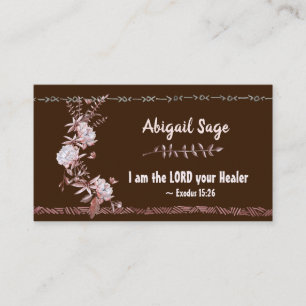 Carte De Visite 15h26 d'exode je suis le seigneur Your Healer