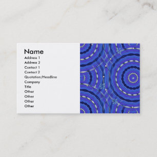 Carte De Visite 20090614_101, nom, adresse 1, adresse 2, Conta…