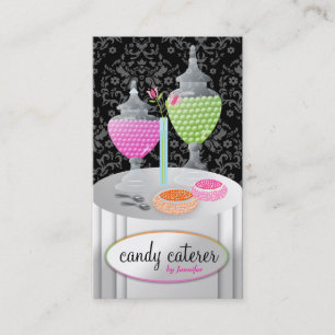 Carte De Visite 311-Candy noir du traiteur  