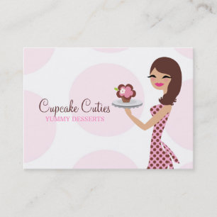 Carte De Visite 311 Carlie la brune BusinessCard de Cutie de petit