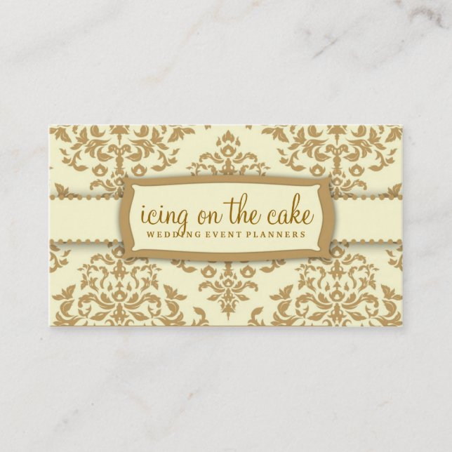 Carte De Visite 311 cerise sur le gâteau Buttercream (Devant)