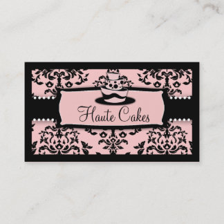 Carte De Visite 311-Icing sur la rangée de gâteau - rose doux de