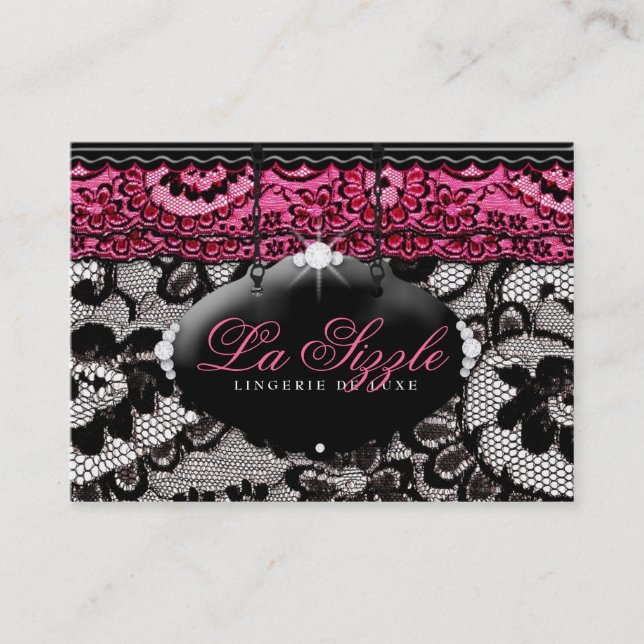 Carte De Visite 311 Lace de Luxe Pink (Devant)