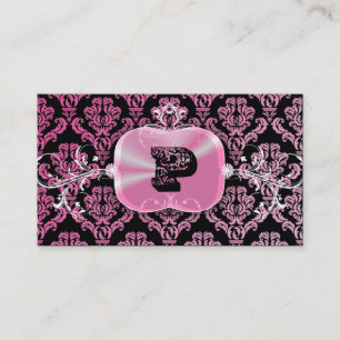 Carte De Visite 311-Pink décadence Noir