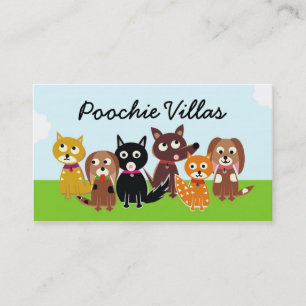 Carte De Visite 311 villas de Poochie