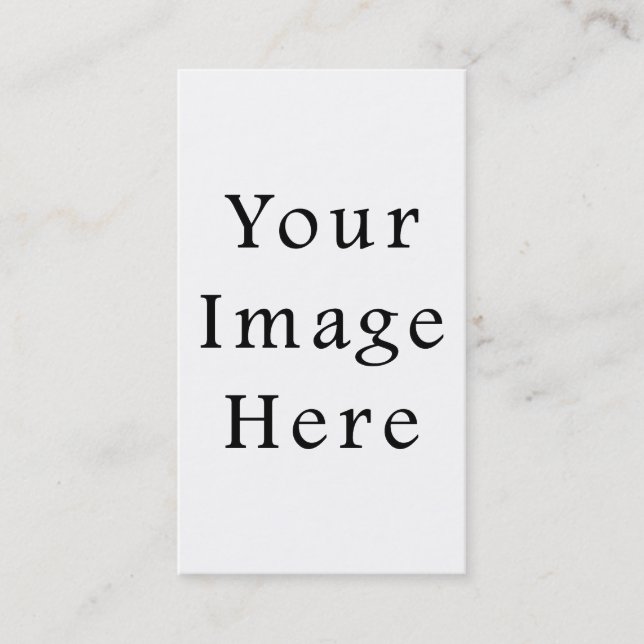 Carte de visite - 3,5" vertical x 2" cartes (Devant)