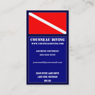 Carte de visite 3 de scaphandre