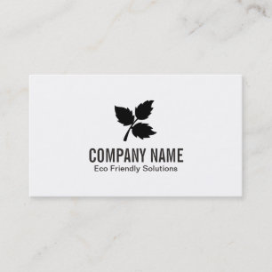 Carte De Visite 3 feuilles   Eco Friendly 2