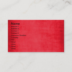Carte De Visite 547_papier-solide-rouge-SOLIDE ARRIÈRE - PLAN ROU