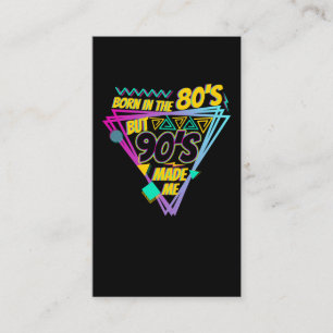 Carte De Visite 80s Né 90s Music Party Disco