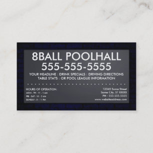 Carte De Visite 8ball : panneau électrique