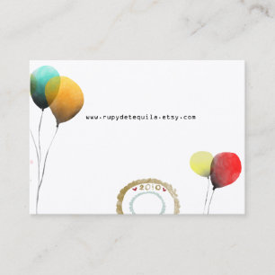 carte de visite à édition limitée Stamped 2010