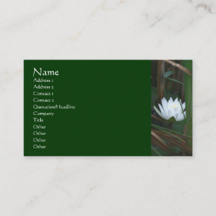 Carte de visite à fleurs Lotus Lotus