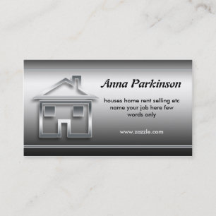 carte de visite à la maison de maison