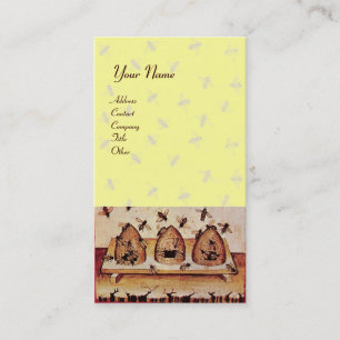 CARTE DE VISITE ABEILLE À MIEL, APICULTURE