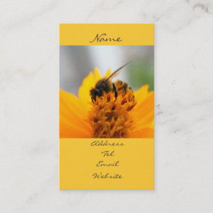 Carte De Visite Abeille avec moi