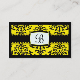 Carte De Visite Abeille de cerise sur le gâteau de 311 monogramme