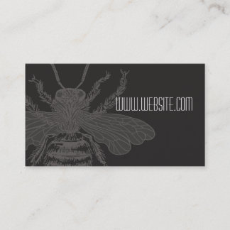 Carte De Visite Abeille noire Bizcard