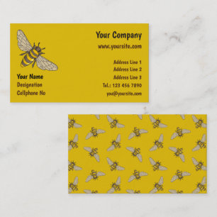 Carte de visite abeilles