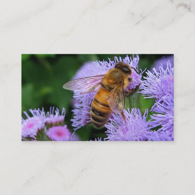 Carte De Visite Abeilles à vendre (Devant)