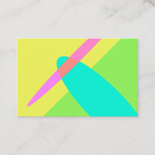 Carte De Visite Abstrait