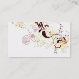 Carte de visite abstrait