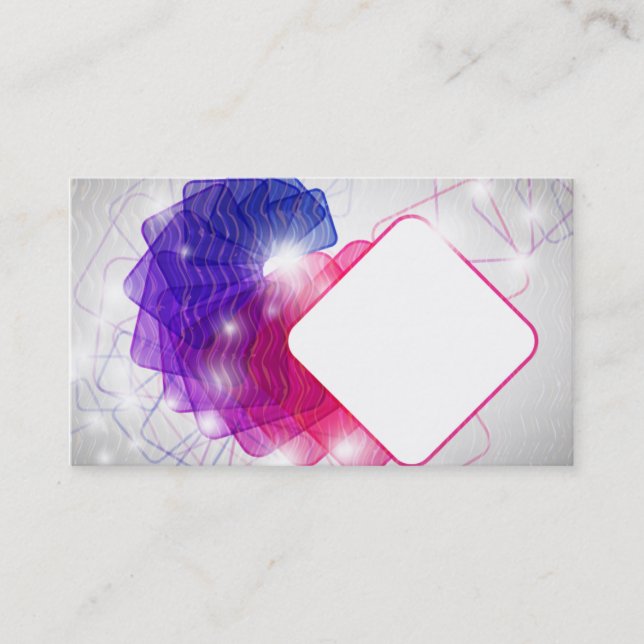carte de visite abstrait (Devant)