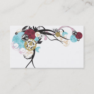 Carte de visite abstrait