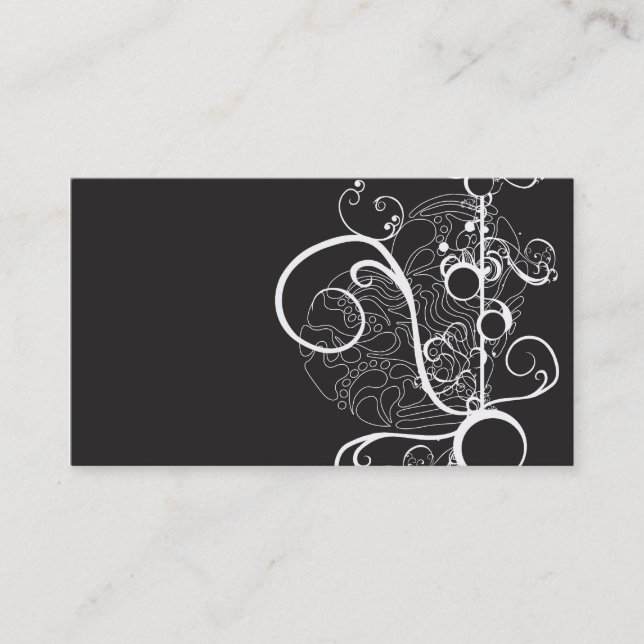 Carte de visite abstrait (Devant)