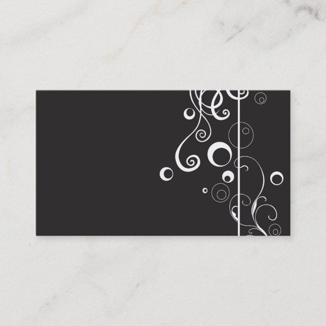 Carte de visite abstrait (Devant)