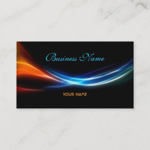 Carte de visite abstrait de conception