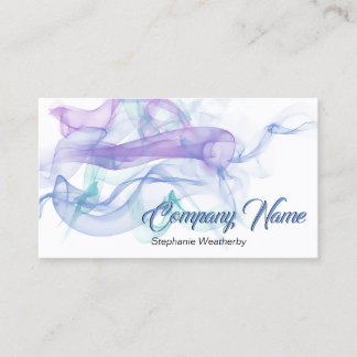 Carte De Visite Abstrait Purple Haze Business